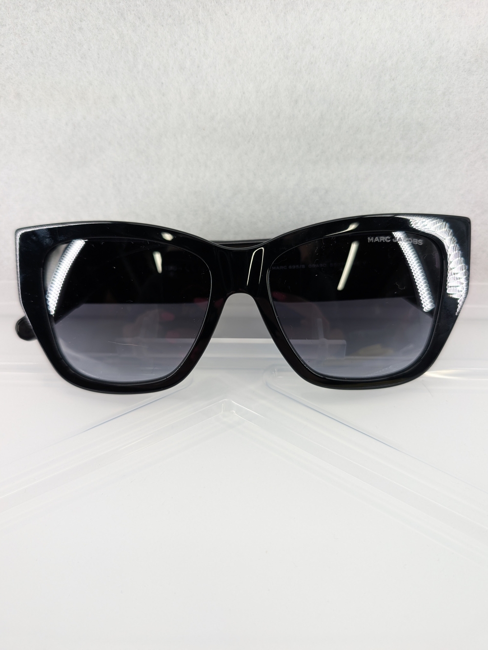 Marc Jacobs Black Oversized Cat-Eye Sunglasses